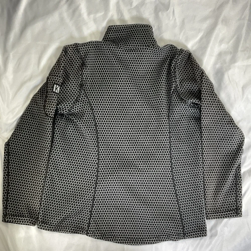 Kerrits Muzzle Nuzzle Half Zip Fleece Lined Riding Top Women's M Equestrian 291 - Picture 7 of 9